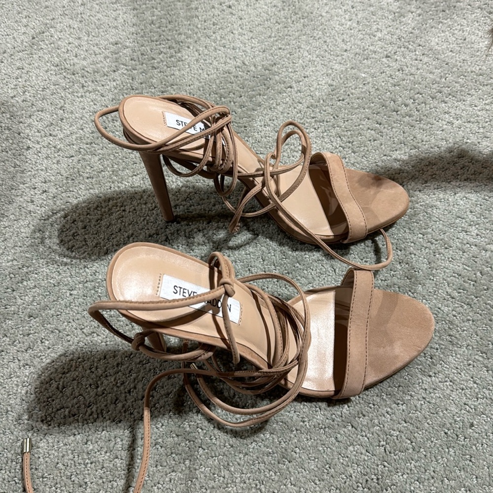 Steve Madden lace up heels